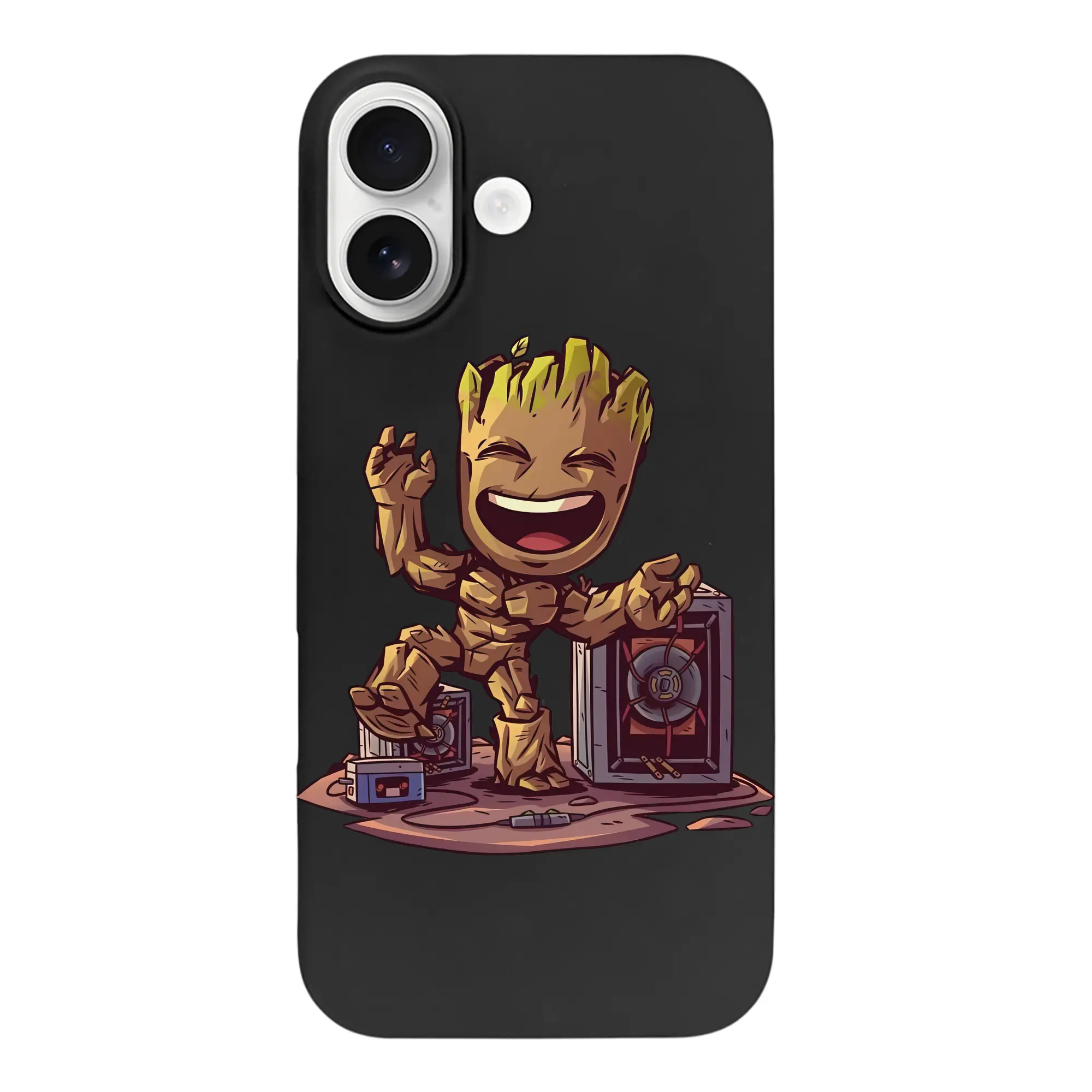 アベンジャーズ (Avenjāzu) グッズ グルート（Groot） - iPhone 17 シリーズ シリコンケース 薄型 耐衝撃 指紋防止 ソフトタッチカバー 精密フィット 傷防止 保護ケース iPhone 17/17 Air/17 Pro/17 Pro Max 対応